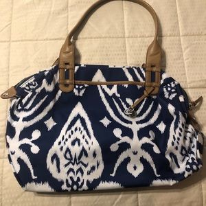 Stella & Dot IKat Print Purse